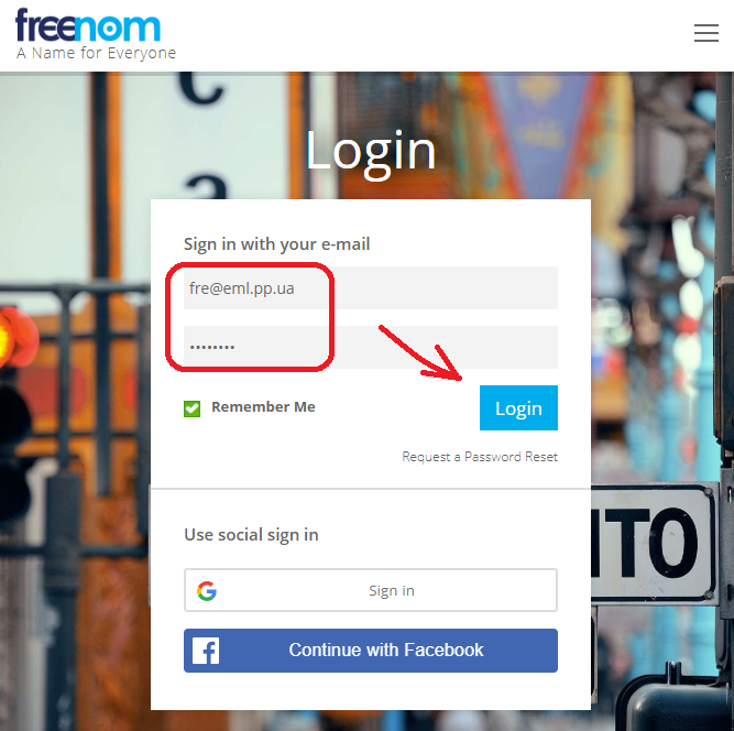 A step in the registration flow